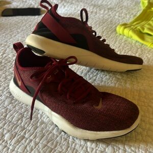 Maroon Nike Sneakers